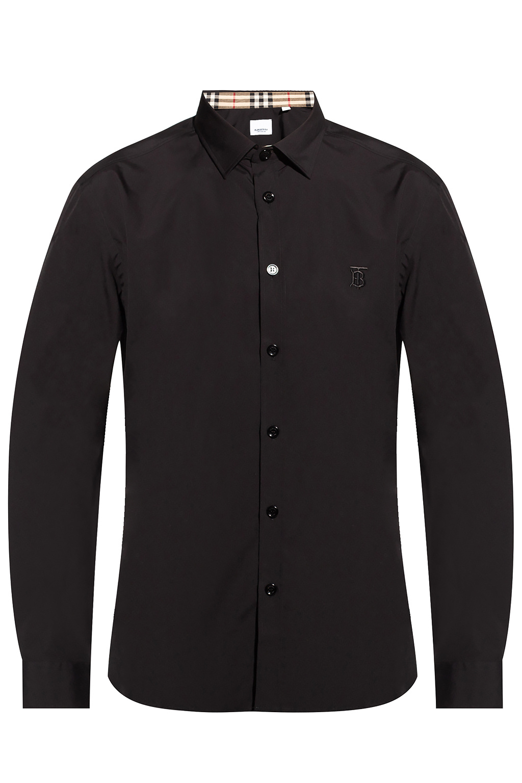 Logo - embroidered shirt Burberry - Burberry Denim for Men Logo - embroidered shirt Burberry - Burberry Denim for Men